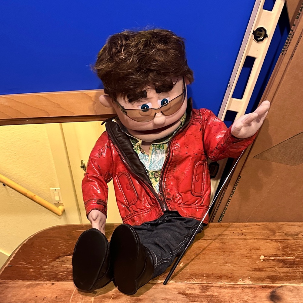 Bill Hick’s Red Jacket Puppet Toy